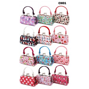 Lipstick Case - Christmas Print  - 12PCS/PACK - LS-CH01